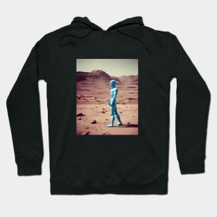 Robot on Mars Hoodie